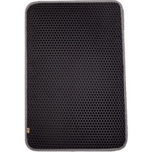 İsmiyle Al Cattie Altıgen Model Kum Toplayıcı Fonksiyonel Kedi Paspası Medium Gri 37X50 cm