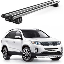 Today Auto Pençe Kia Sorento Ara Atkı (2010-2014) Uyumlu Gri Ara Atkı Port Bagaj Tavan Barı
