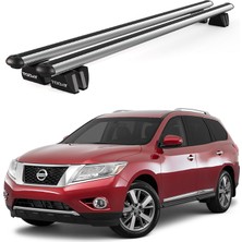 Today Auto Pençe Nissan Pathfinder Ara Atkı (2013-2020) Uyumlu Gri Ara Atkı Port Bagaj Tavan Barı