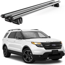 Today Auto Pençe Ford Explorer Ara Atkı (2011-2019) Uyumlu Gri Ara Atkı Port Bagaj Tavan Barı