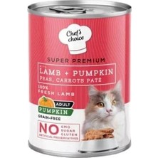 İsmiyle Al Chefs Choice Kuzu Etli ve Balkabaklı Tahılsız Ezme Yetişkin Konserve Kedi Maması 1 Adet 400 gr