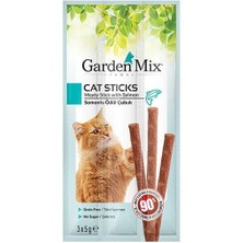 İsmiyle Al Garden Mix Somonlu Stick Kedi Ödül Maması 1 Adet 3x5 gr
