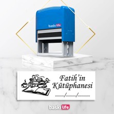 Baskı Life  Kaşe  Kitap Mührü Kitap Damgası Kişiye Özel Kaşe 551