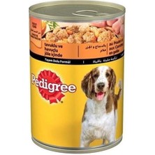 İsmiyle Al Pedigree Tavuklu ve Havuçlu Yetişkin Konserve Köpek Maması 1 Adet 400 gr