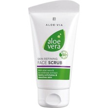 LR Aloe Via Aloe Vera Yüz Peelingi Jel Etkili Cilt Bakımı %50 Aloe Vera İçerikli