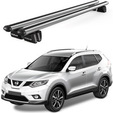 Today Auto Pençe Nissan X-Trail Ara Atkı (2014-2020) Uyumlu Gri Ara Atkı Port Bagaj Tavan Barı