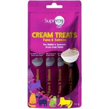 İsmiyle Al Supreme Cat Ton Balıklı ve Somonlu Sıvı Kedi Ödül Maması 1 Adet 4X14 gr