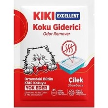 İsmiyle Al Kiki Excellent Kedi Kumu Koku Giderici 25 gr Çilek Kokulu
