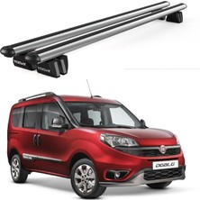Today Auto Pençe Fiat Doblo Ara Atkı (2010-2022) Uyumlu Gri Ara Atkı Port Bagaj Tavan Barı