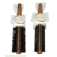 İsmiyle Al Liva 540-350 Saç Fırçası Yanmaz Profesyonel Fön Fırçası 2 Adet