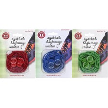 Magic Locks Akıllı Bağcık Yuvarlak 3\'lü Set