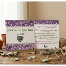 Lifoya Tohum Kart-25 Adet (%50 Muz Lifi,%50 Geri Dönüştürülmüş Kağıt)Not: Yazı Değişikliği Için Lütfen Mesaj Atınız