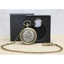 İsmiyle Al Özel Kutulu Tren Temalı Köstekli Saat ALK4670