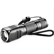 İsmiyle Al F-82 T6 LED Zoomlu 2000 Lm Yüksek Işık Şarjlı El Feneri