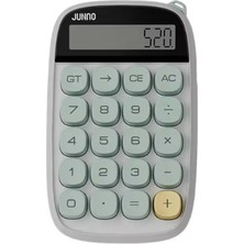 İsmiyle Al Sevimli Kare Tuşlu 10 Haneli Ldc Ekran Hesap Makinası Yeşil