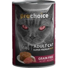 İsmiyle Al Pro Choice Adult Dana Etli Ezme Yetişkin Konserve Kedi Maması 1 Adet 400 gr