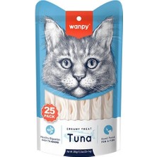 İsmiyle Al Wanpy Ton Balıklı Sıvı Kedi Ödülü 1 Adet 25X14 gr