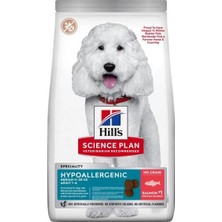 İsmiyle Al Hills Science Plan Hypoallergenic Somonlu Orta Irk Yetişkin Tahılsız Köpek Maması 2.5 kg