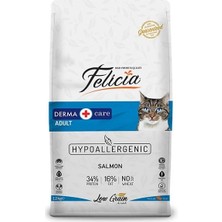 İsmiyle Al Felicia Düşük Tahıllı Hipoalerjenik Somonlu Yetişkin Kedi Maması 12 kg