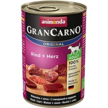 İsmiyle Al Animonda Biftek ve Yürekli Köpek Konservesi 1 Adet 400 gr