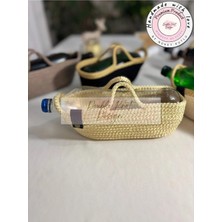 Double Knot Design 750 ml Şarap Şişesi Kılıfı,şişe Taşıma Çantası,hediyelik Şarap Çantası,su Şişesi Masa Dekor Yılbaşı