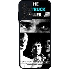 Scaleta Case Samsung Galaxy A13/A23 Uyumlu Dexter Morgan Tasarımlı Glossy Mat Siyah Silikon Telefon Kılıfı
