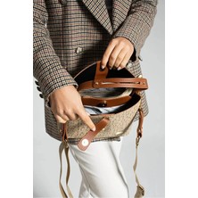 Just Polo  Jp Polo Kadın 4 Bölmeli Lüks El & Omuz Çantası Shoulder Bag Ebat: 25X25 cm