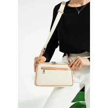 Just Polo  Kadın Ayarlanabilir Askılı Su Geçirmez Lüks Omuz Çantası Shoulder Bag Ebat: 16 x 26 cm