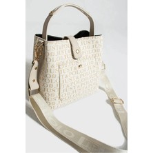 Just Polo  Jp Polo Kadın 4 Bölmeli Lüks El & Omuz Çantası Shoulder Bag Ebat: 25X25 cm