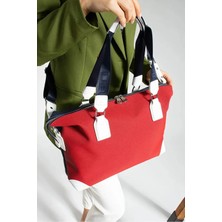 Just Polo  Kadın Orijinal Just Polo Büyük Boy Lüks El ve Omuz Çantası Shoulder Bag Ebat: 33 x 40 cm