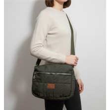 The Tote Bag Kadın Kapitone, Paraşüt Kumaş, Yumuşak Doku Günlük Omuz Çantası