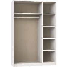 Doğtaş Glen Orma 3 Kapaklı Dolap - Beyaz