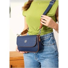 Just Polo  Kadın Uzun Ayarlanabilir Askılı Şık El ve Omuz Çantası Ebat : 23 x 14 cm Shoulder Bag