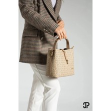 Just Polo  Kadın Orta Boy Su Geçirmez Günlük Şık El ve Omuz Çantası Ebat 23 x 18 cm Shoulder Bag