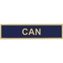 Çukurova Ütü ''can'' Jandarma Asayiş Pvc Isimlik, Cırtlı, 10 cm x 2,5 cm