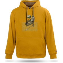 Tarrzzcom Tarrzz Unisex Passengers  Tasarım Kapşonlu Sweathirt %100 Pamuk 3 Iplik Kanguru Cepli Hoodie