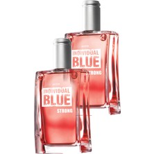 Avon Individual Blue Strong Erkek Parfüm Edt 100 Ml. Ikili Paket