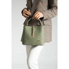 Just Polo  Kadın Orta Boy Su Geçirmez Günlük Şık El ve Omuz Çantası Ebat 23 x 18 cm Shoulder Bag