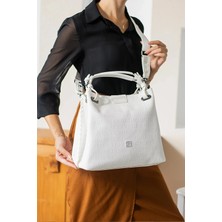 Just Polo  Kadın Orijinal Just Polo Büyük Boy Ayarlanabilir Askılı Lüks El ve Omuz Çantası Shoulder Bag