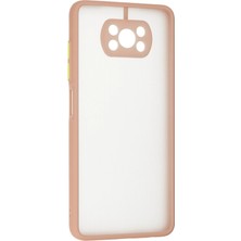 Cash Dukkan Newface Xiaomi Pocophone X3 Kılıf Montreal Silikon Kapak - Pembe