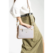 Just Polo  Kadın Orijinal Baskılı Omuz Çantası Shopper