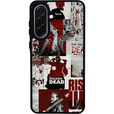 Scaleta Case Samsung Galaxy A26 Uyumlu The Walking Dead Tasarımlı Glossy Mat Siyah Silikon Telefon Kılıfı
