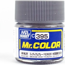 Mr. Hobby Mr.hobby C-395 10 Ml. Medium Gray FS36251, Mr.color Serisi Model Boyası