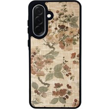 Scaleta Case Samsung Galaxy A26 Uyumlu Motif Tasarımlı Glossy Mat Siyah Silikon Telefon Kılıfı