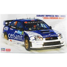 1/24 Subaru Impreza Wrc 2005 (2006 Swedish Rally) Maketi, Hasegawa 20707