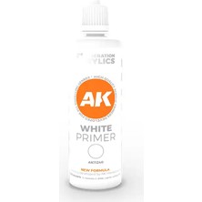 Ak Interactive 11240, 100 Ml. Beyaz Astar Maket Boyası