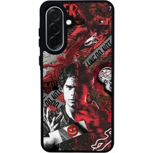 Scaleta Case Samsung Galaxy A36 Uyumlu Dexter Morgan Tasarımlı Glossy Mat Siyah Silikon Telefon Kılıfı