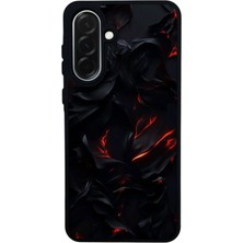 Scaleta Case Samsung Galaxy A36 Uyumlu 3dgörsel Tasarımlı Glossy Mat Siyah Silikon Telefon Kılıfı