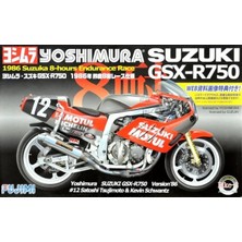 1/12 Suzuki Yoshimura GSX-R750 Motorsiklet Maketi, Fujimi Bike-No2