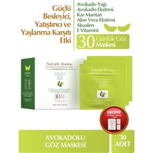 Heraflora Avokado Routine Göz Maskesi 30’lu | Yoğun Nemlendirici, Besleyici & Hassas Ciltlere Uygun